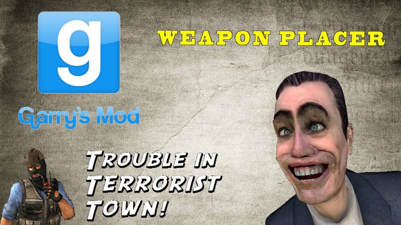 How To Use TTT Weapon Placer on a TTT Server [Gmod]