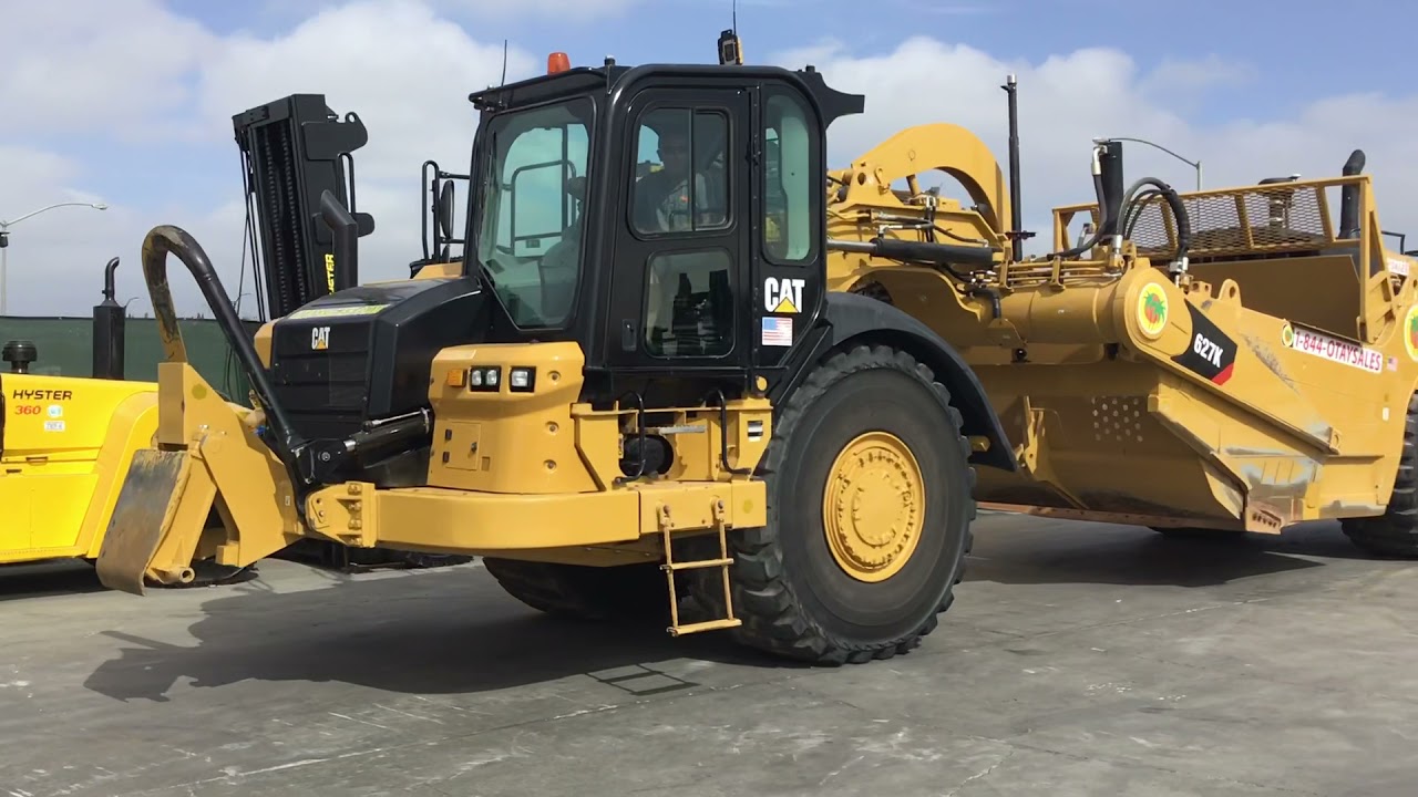 STOCK # 25787 CATERPILLAR 627K SCRAPER---OTAY MESA SALES----619-671-1020