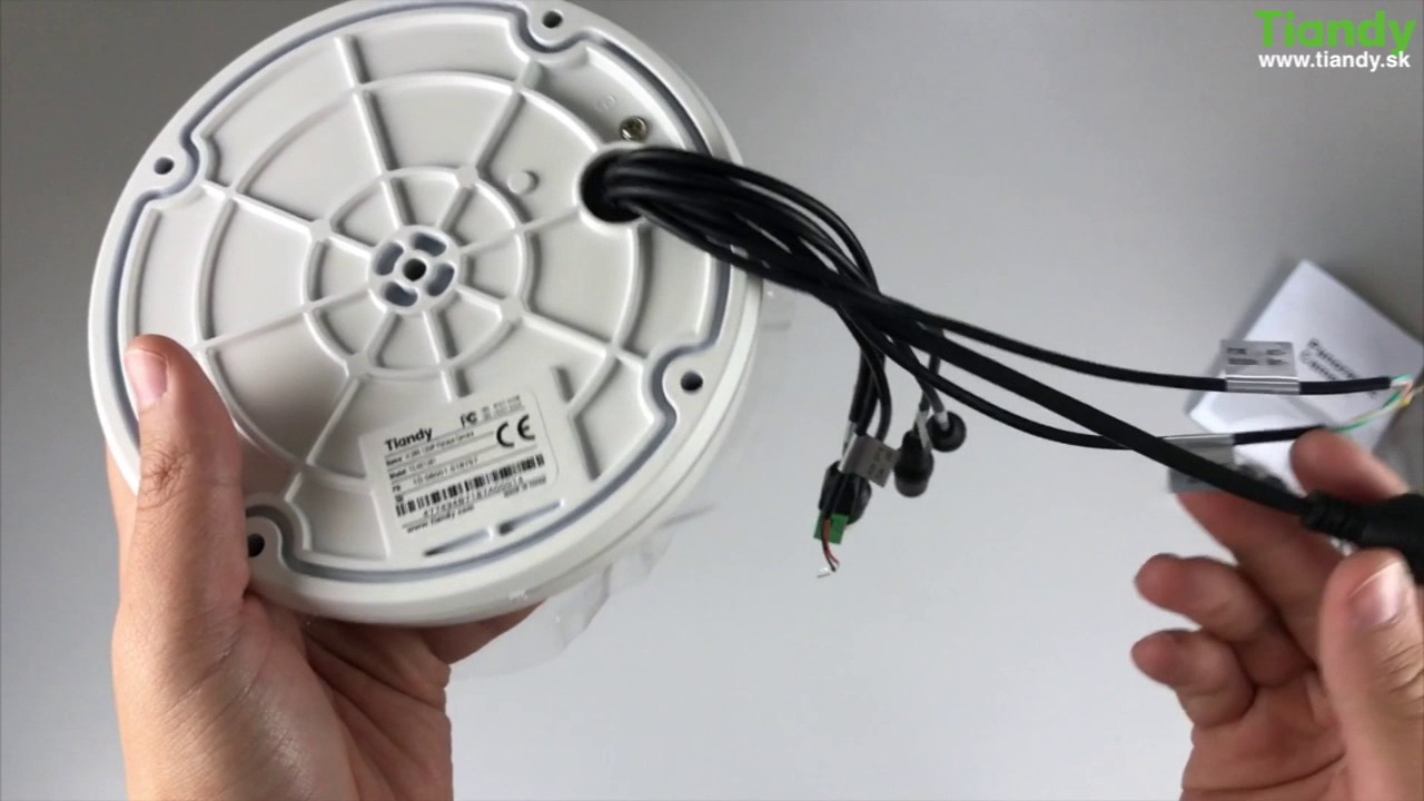 Tiandy | TC-NC1261 12MPx pano fisheye 360&deg; IP kamera s AEW a VCA | unboxing
