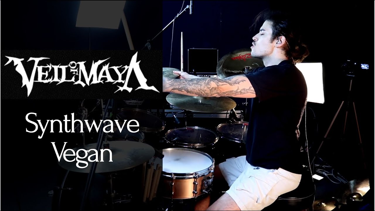 Veil of Maya - Synthwave Vegan - drum cover