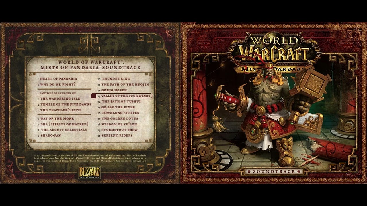 13. Valley Of The Four Winds - World of Warcraft: Mists of Pandaria Original Soundtrack