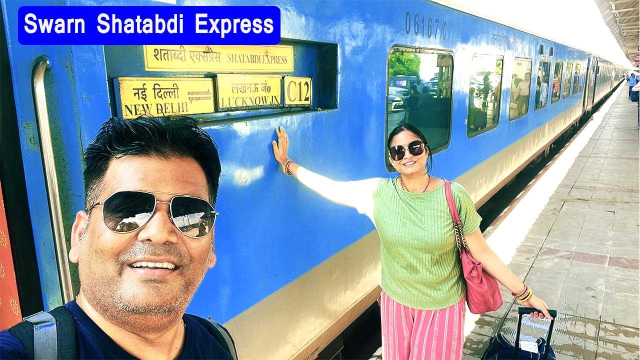 Swarn Shatabdi Express (12003) || Train Journey || Lucknow To Delhi