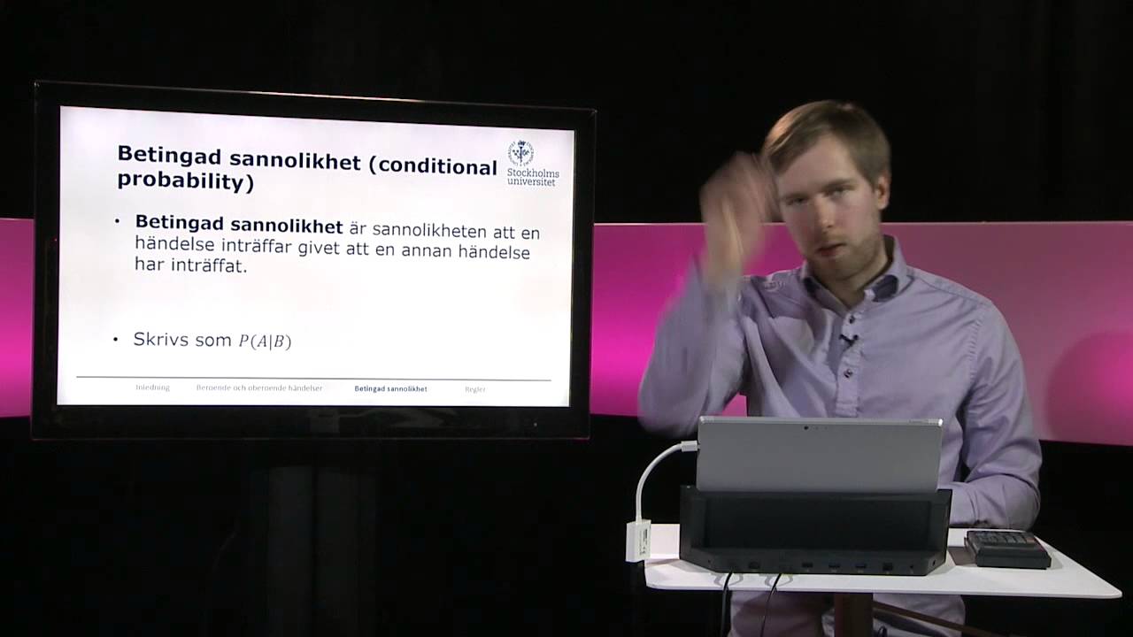 Inledning till sannolikhet II
