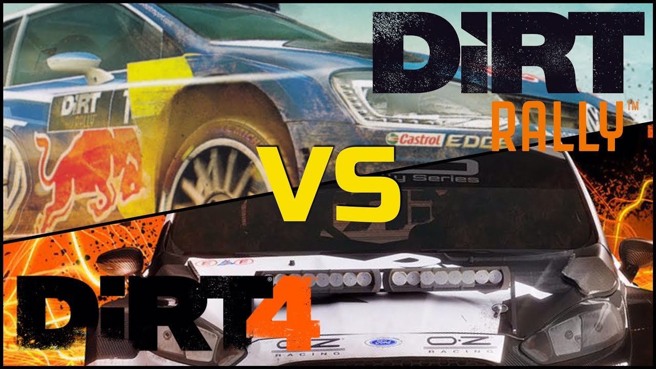 Dirt Rally vs Dirt 4