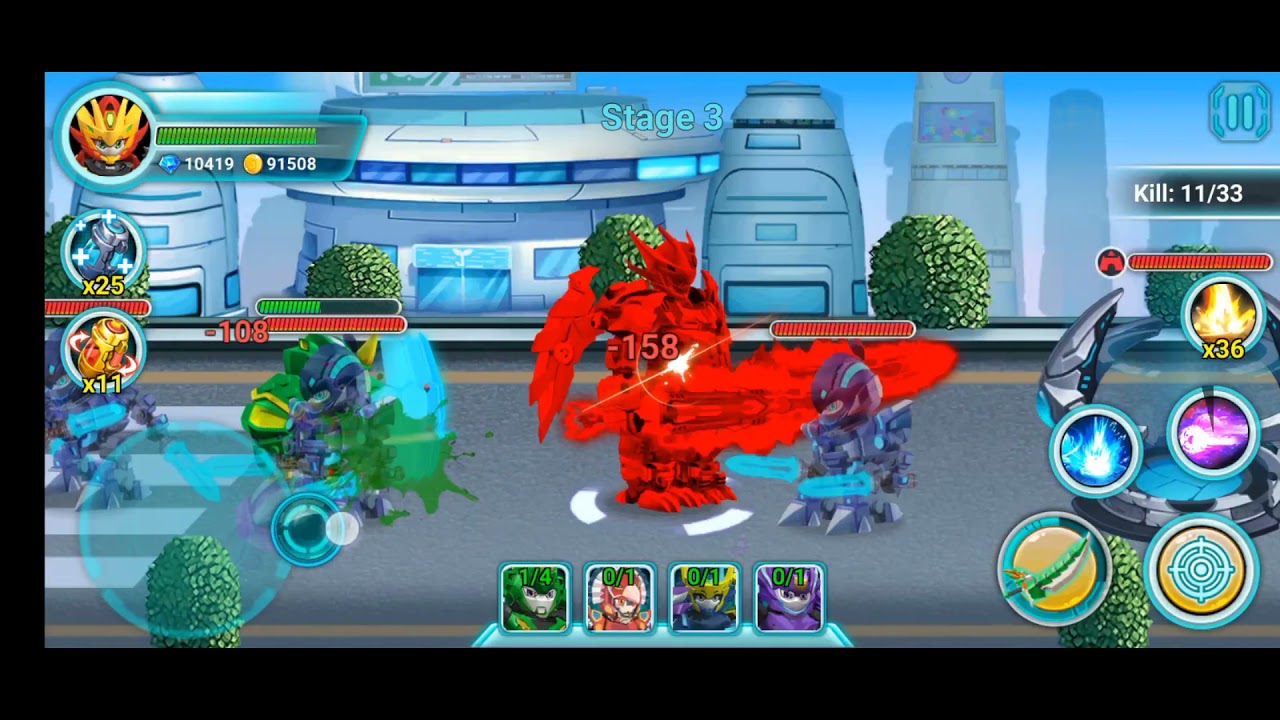 superhero war robot fight android gameplay