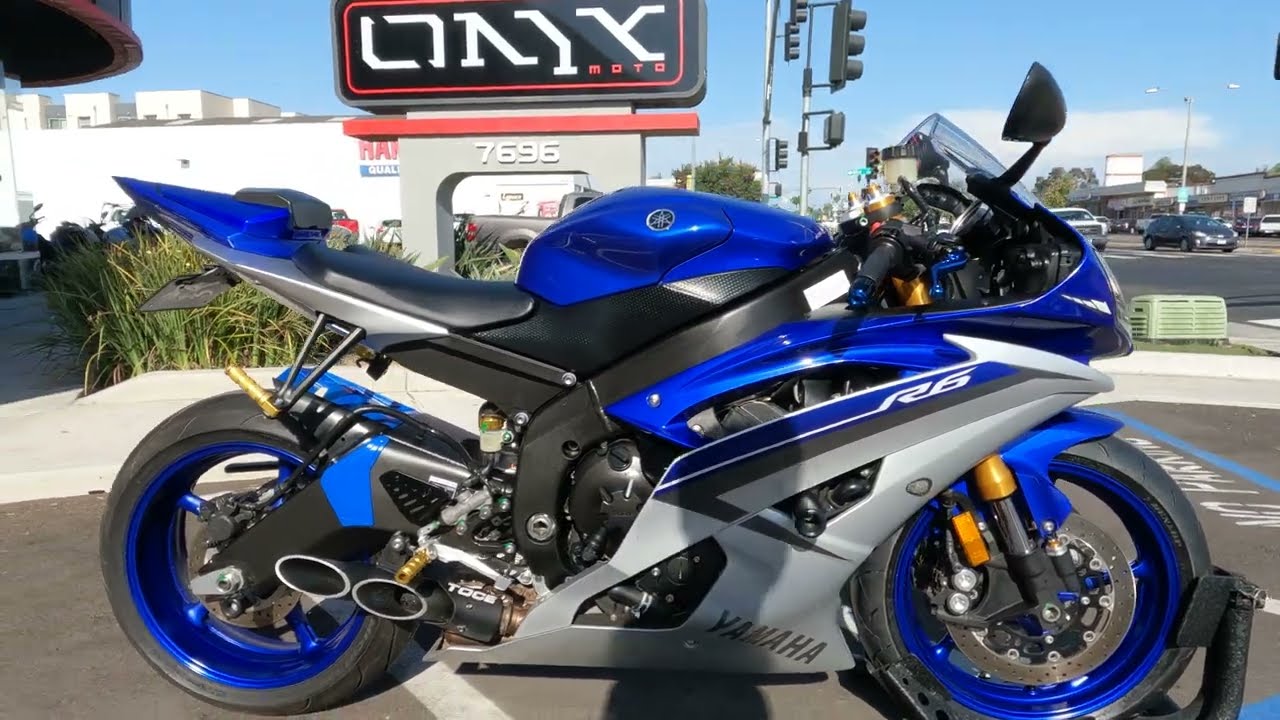 2015 Yamaha R6 / Walk Around / Start Up / Sound Clip