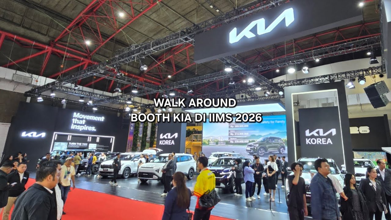 WALK AROUND BOOTH KIA DI IIMS 2026