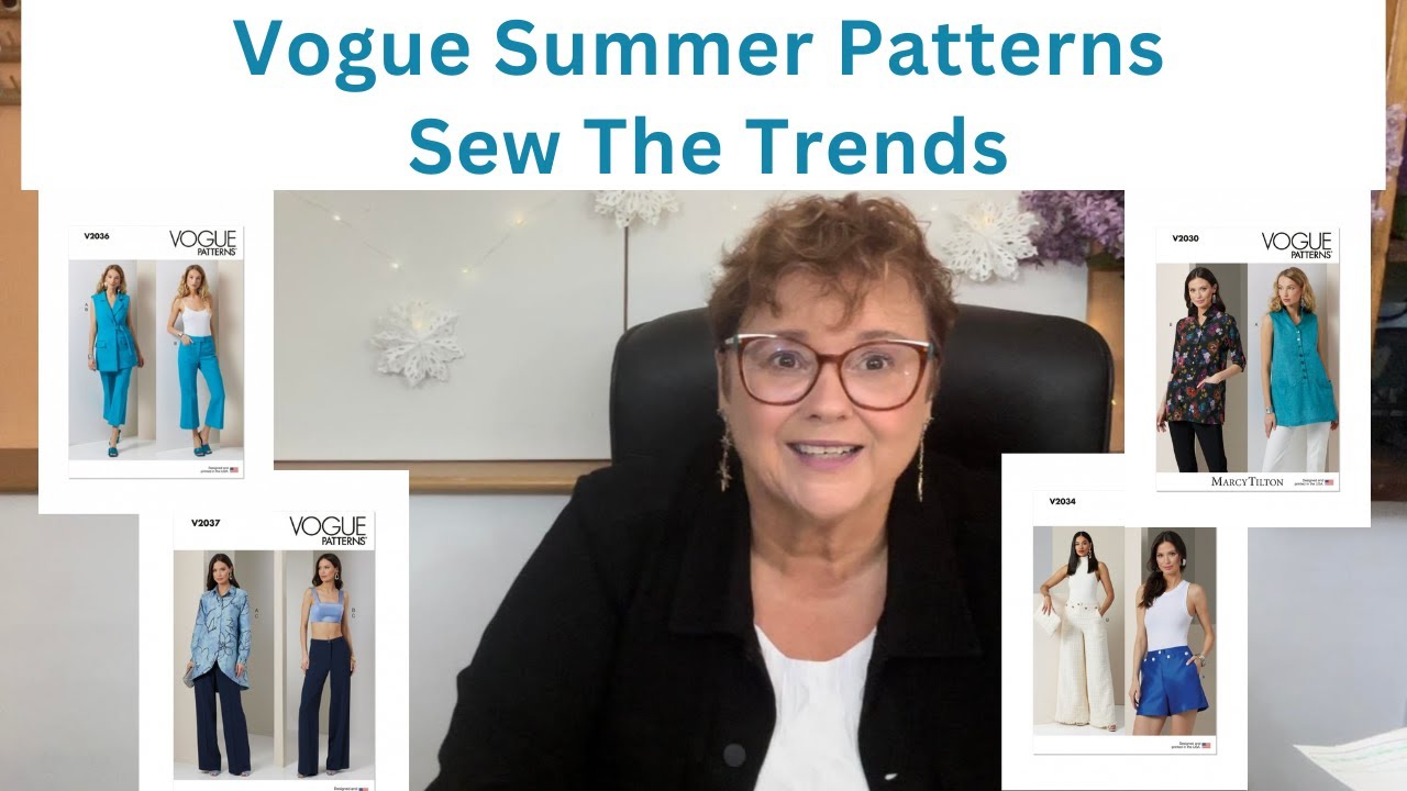 Vogue Patterns Sew The Trends (Sewing Pattern Review)