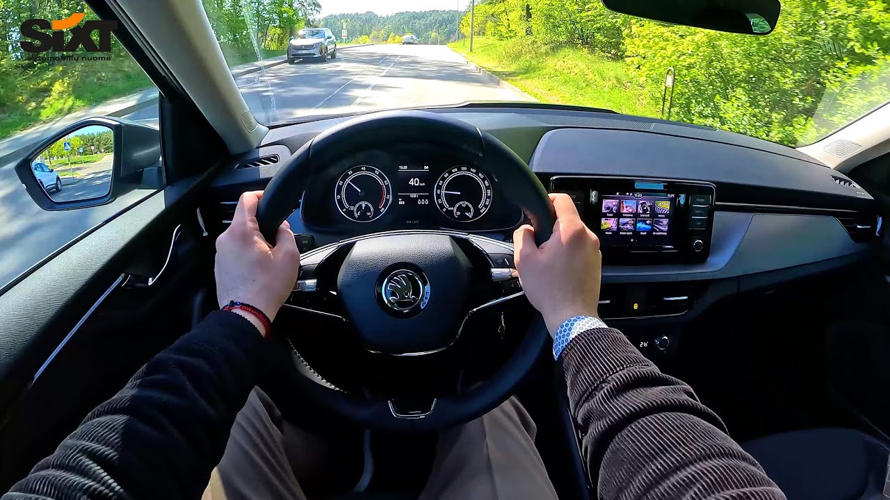 2023 Škoda Kamiq [ Ambition 1.0 81 kW ] POV Test Drive - part 2
