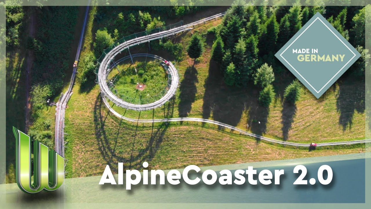 Epic Drone Shots of a Alpine Coaster 2.0 | Wiegand