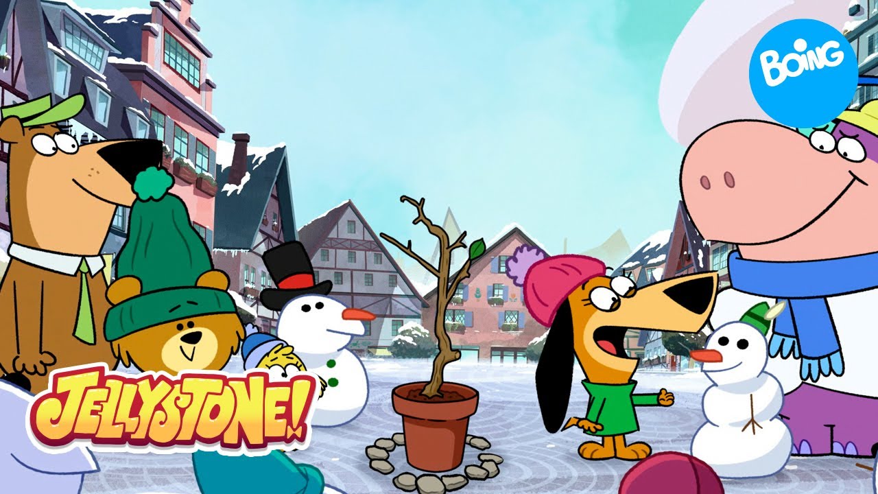 Jellystone! | Una extravagante festividad invernal | Especial Navidad 🎄| Boing