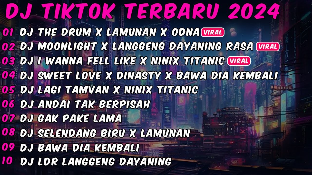 DJ CAMPURAN 2024 | DJ THE DRUM X LAMUNAN X YA ODNA | DJ MOONLIGHT X LDR   REMIX VIRAL TIKTOK TERBARU
