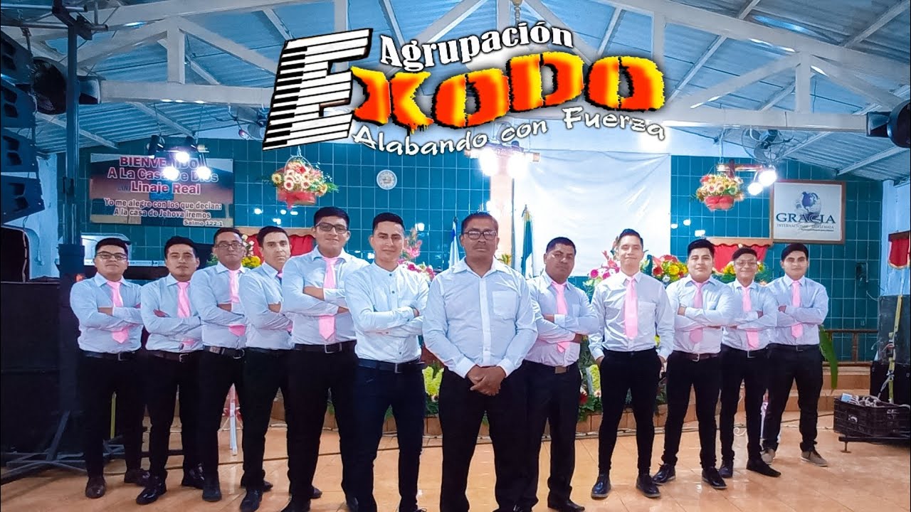 cadena de coros _ Agrupación Éxodo.   "Alabando con fuerza" 🎶