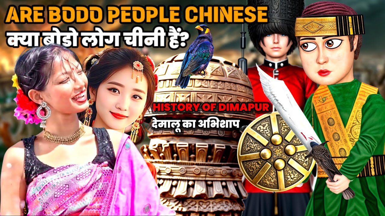 क्या बोड़ो लोग चीनी हैं? | ARE BODO PEOPLE CHINESE? | HISTORY OF BODO | FACT KNOWLEDGE HISTORY