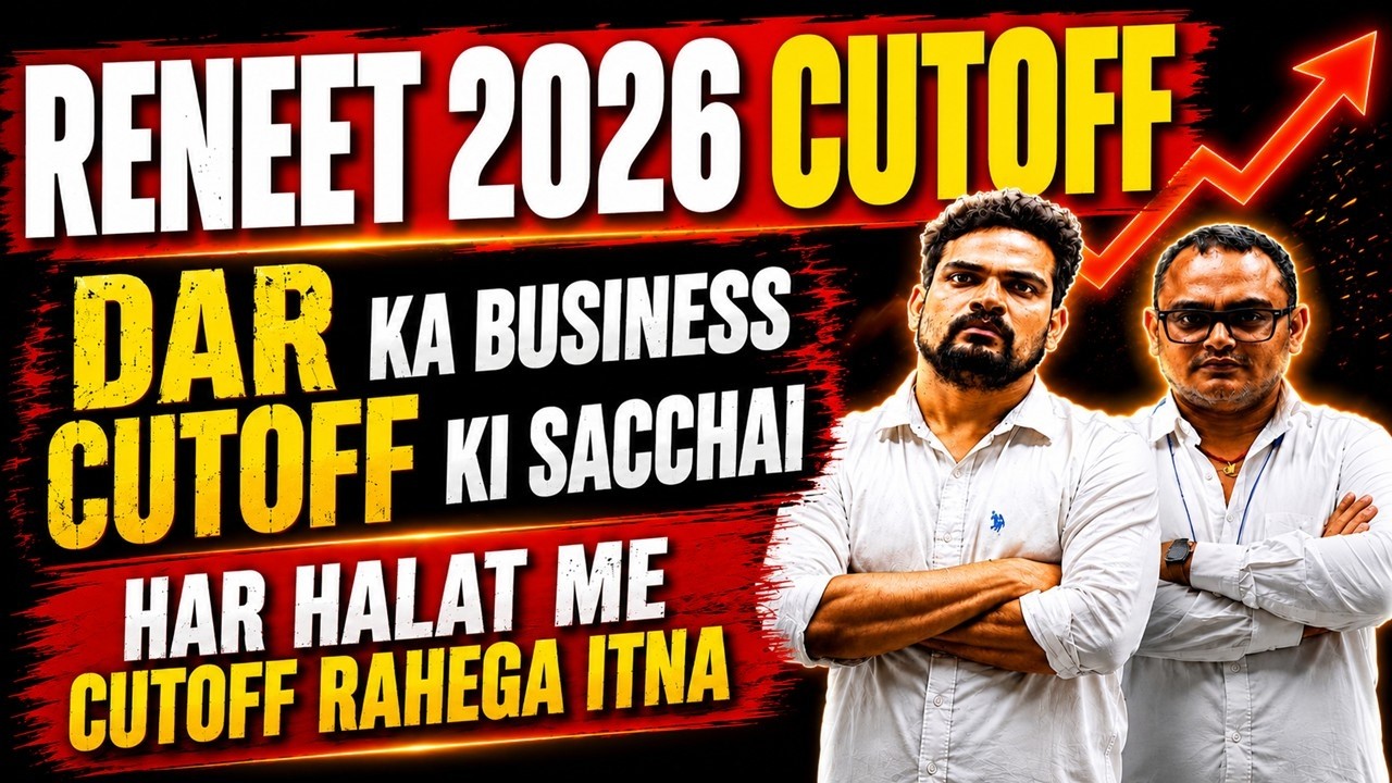 RE-NEET 2026 LIVE: Lowest Cutoff Ever? | GMC Safe Score & Complete Cutoff Analysis