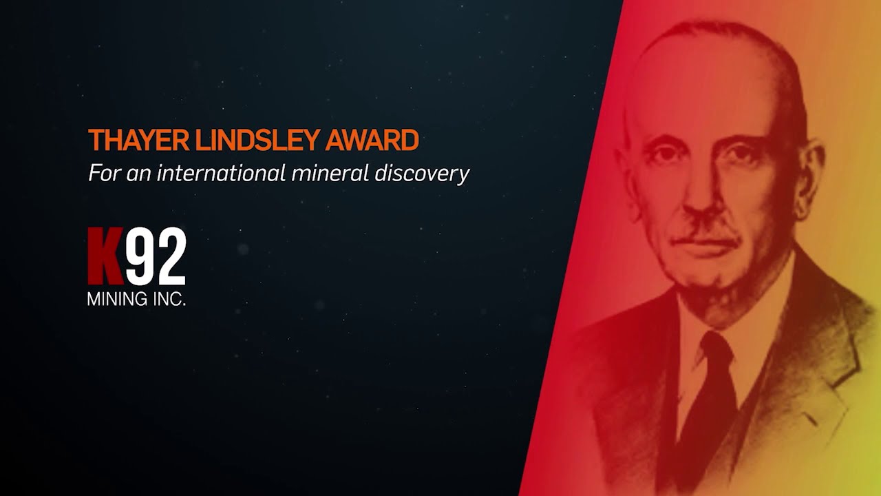 K92 Mining - 2021 Thayer Lindsley Award for Best Global Discovery
