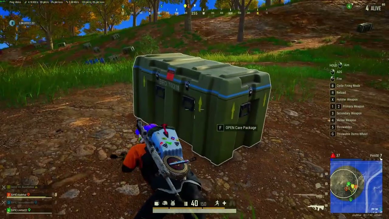 PUBG PC Rank ပထမဆုံးအကြိမ် ဝယ်ဆော့တာ Chicken Dinner ပါ ရလိုက်တယ်! 🍗🔥