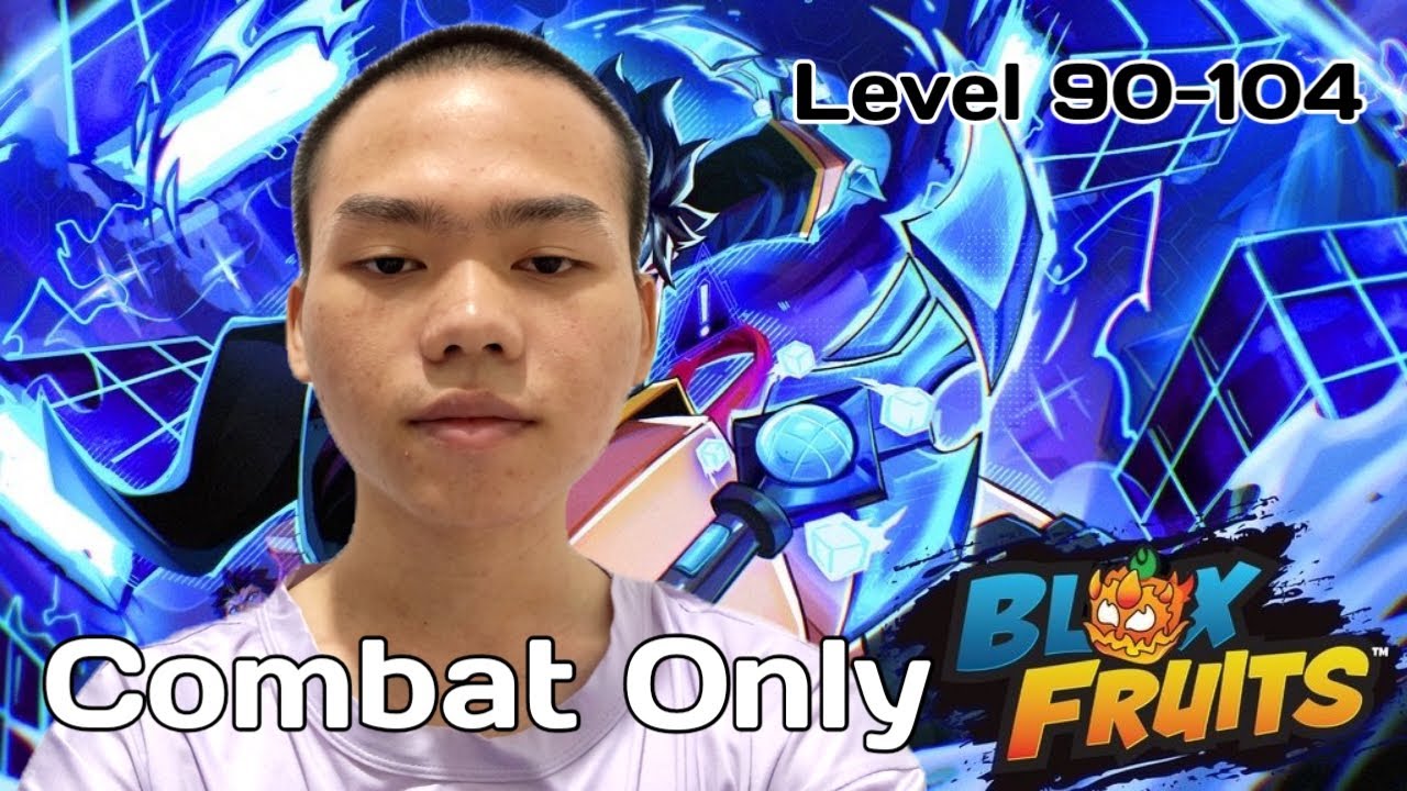 Main Blox Fruits, Tapi Cuma Pakai Combat Sampai Max Level - RBF Combat Only Challenge 90-104