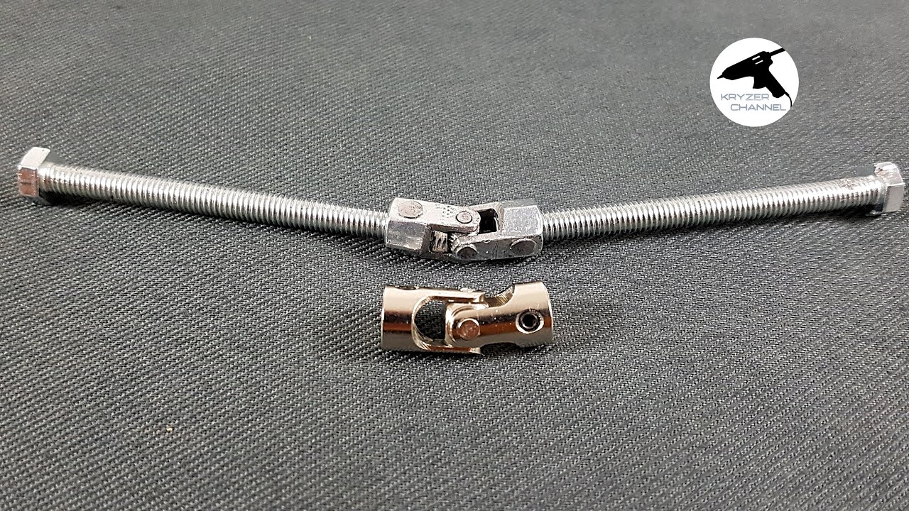 Как сделать RC карданную передачу DIY? / How to make RC Cardan transmission DIY?
