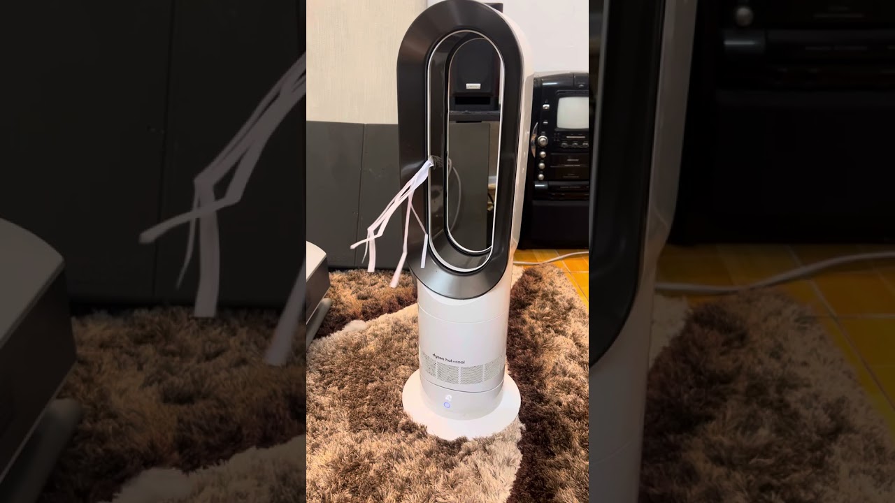 Test quạt Dyson AM09 hot and cool