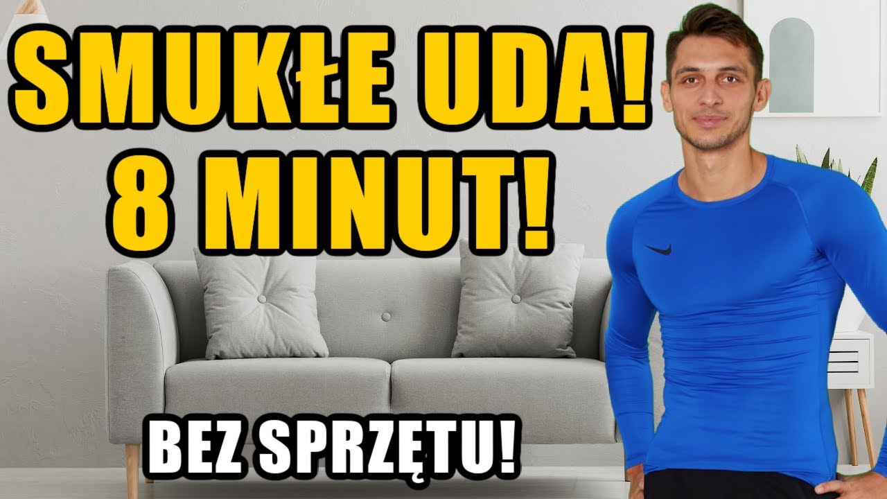 Smukłe uda i jędrne pośladki ćwiczenia w domu z trenerem dla początkujących! Bartek Szemraj