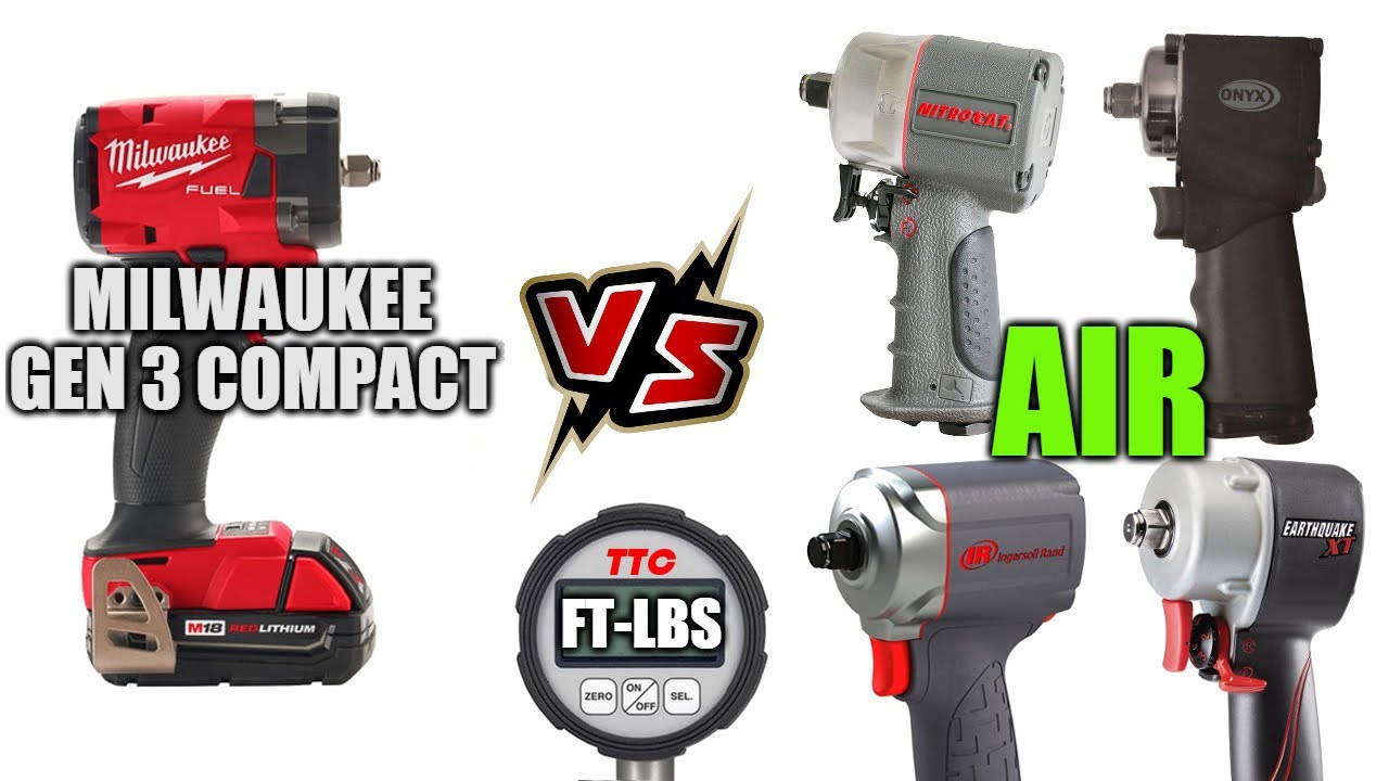 Milwaukee Gen 3 Compact v. Air Mini's: 2021 Impact Shootout Finale