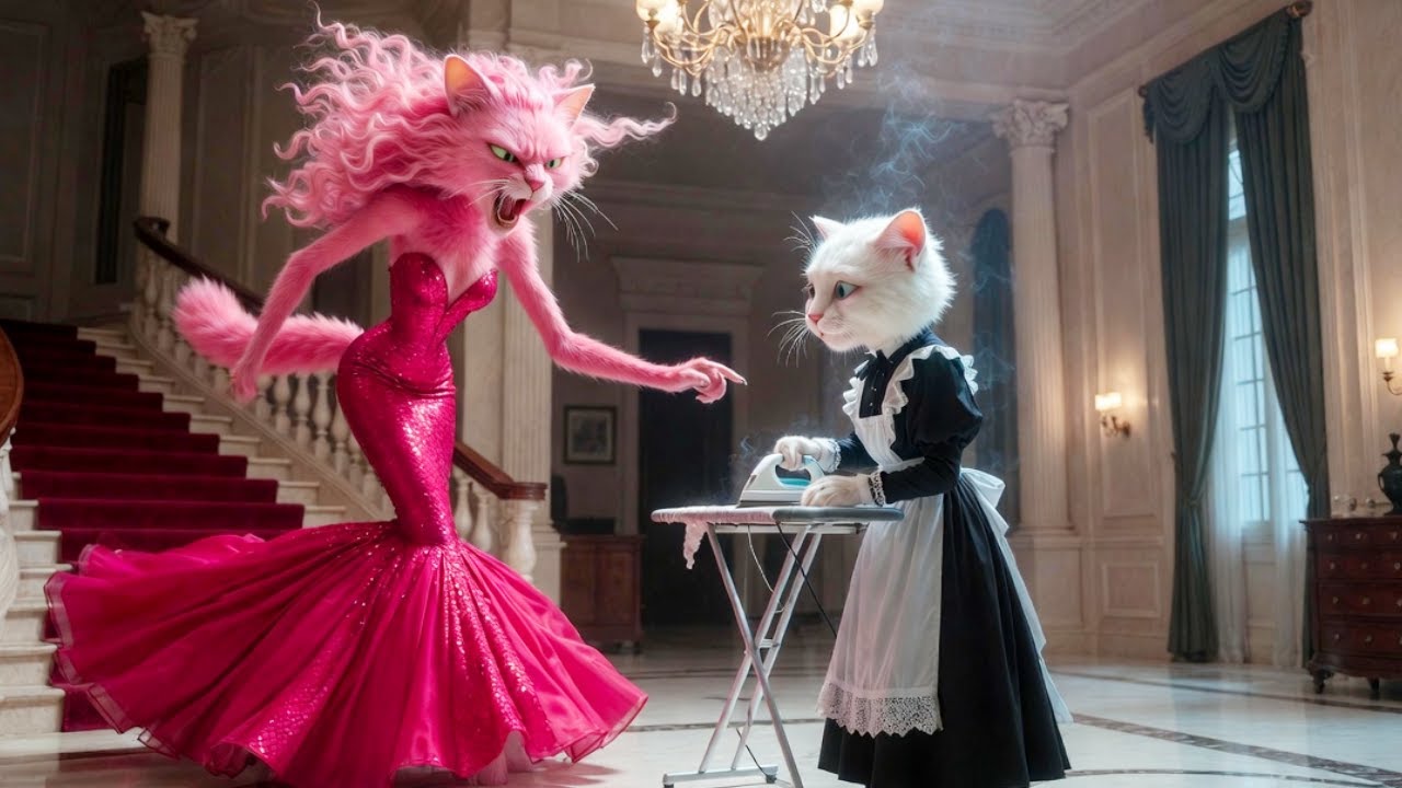 She Burns the princess ball gown and goes to the ball in that outfit ,then what happens next catai