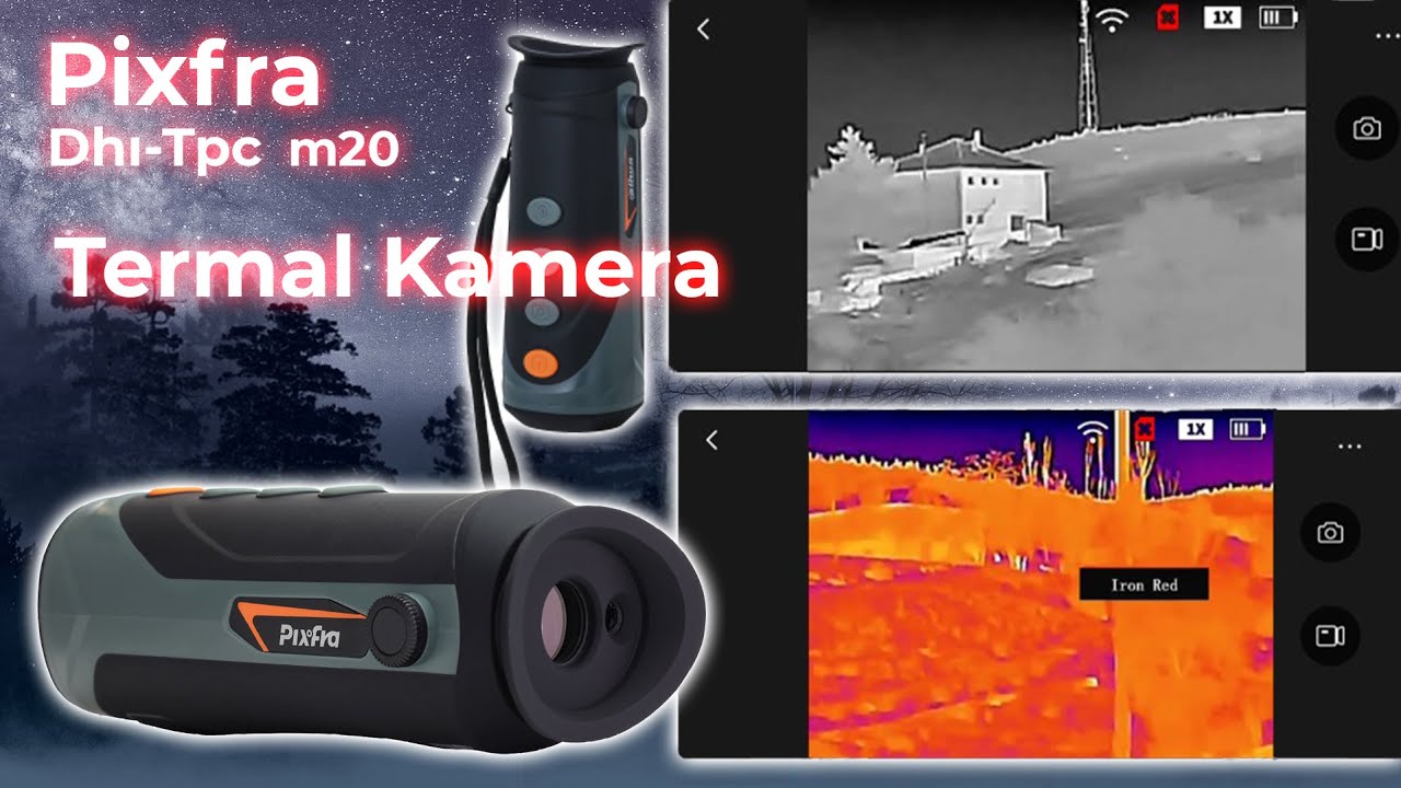 Gece Görüşlü Termal Kamera inceleme (Pixfra Dhı tpc m20)