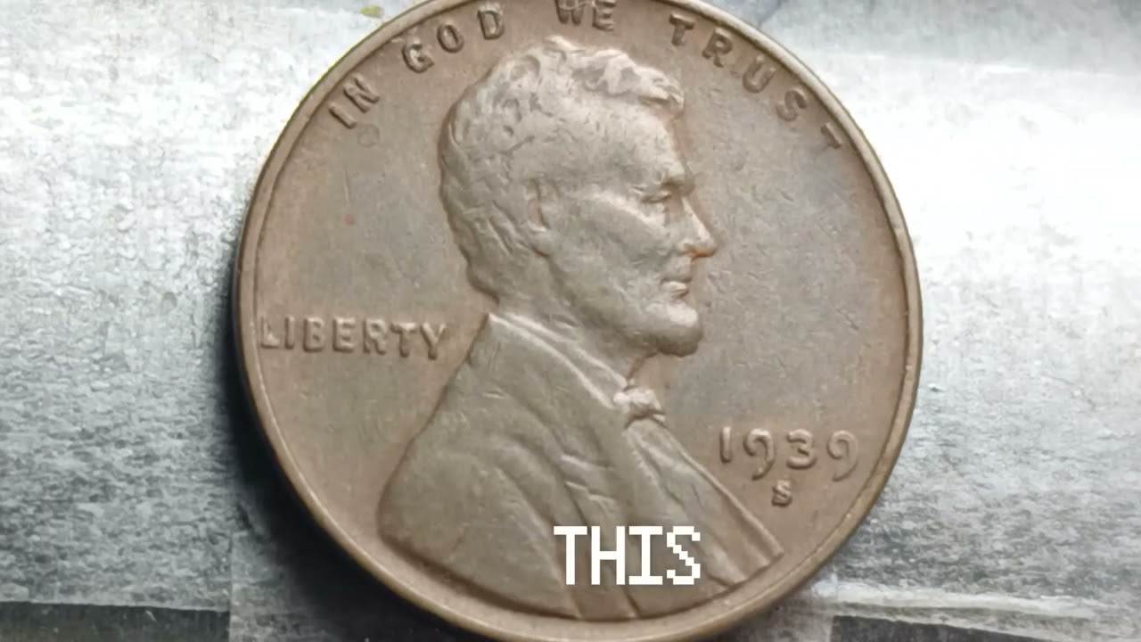&ldquo;🇺🇸1939S Wheat Penny ! Rare & Top-Graded / Up &rarr; $1,000+💰1939SPenny #WheatPenny #RareCoins 