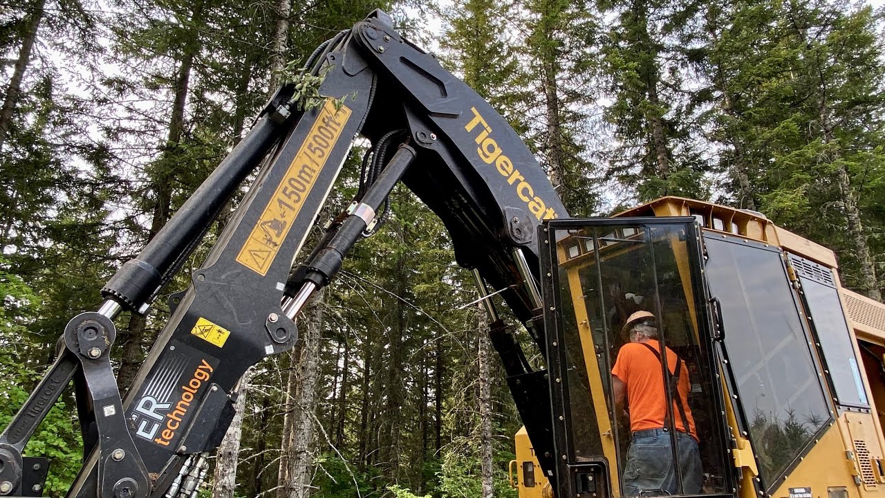 Cutting More Right-Of-Way With The LX870D (Video# 2 of 2)