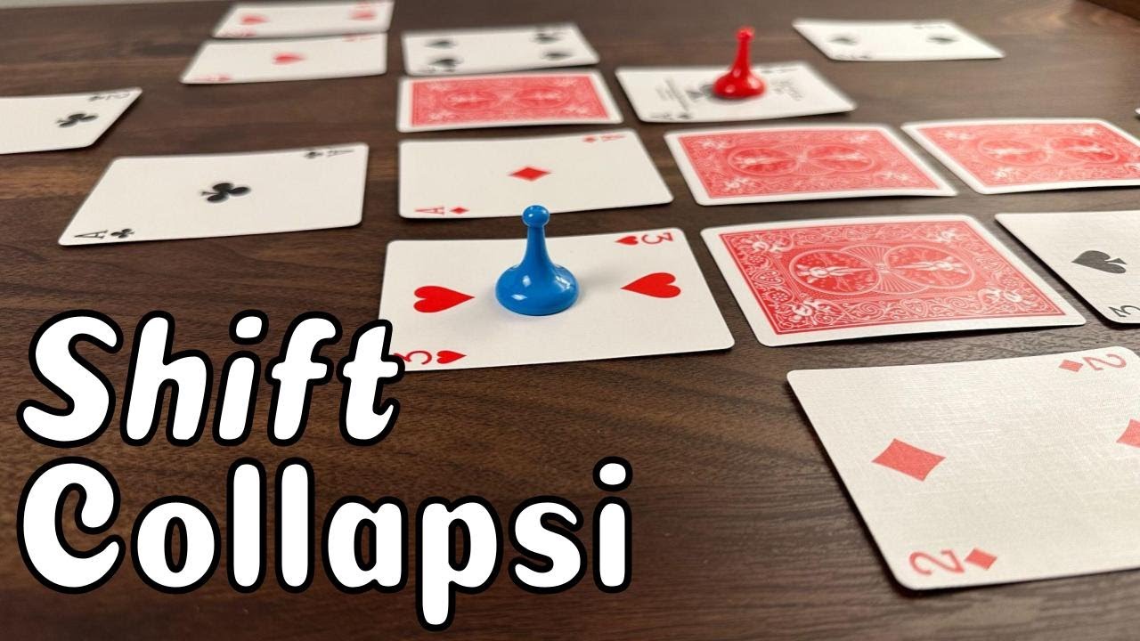 How to Play Collapsi Shift: Trap Your Friends With Moving Cards!