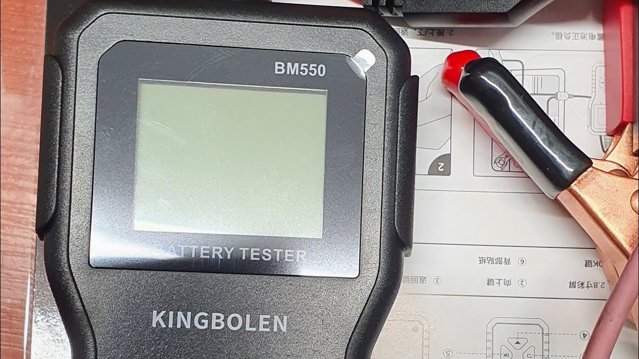 Battery Tester 6v 12v 24v KINGBOLEN