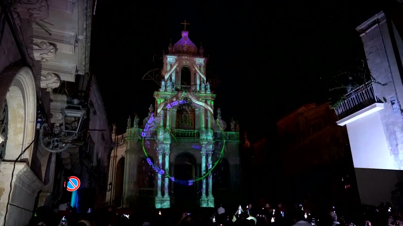Video mapping San Paolo Palazzolo Acreide 2025