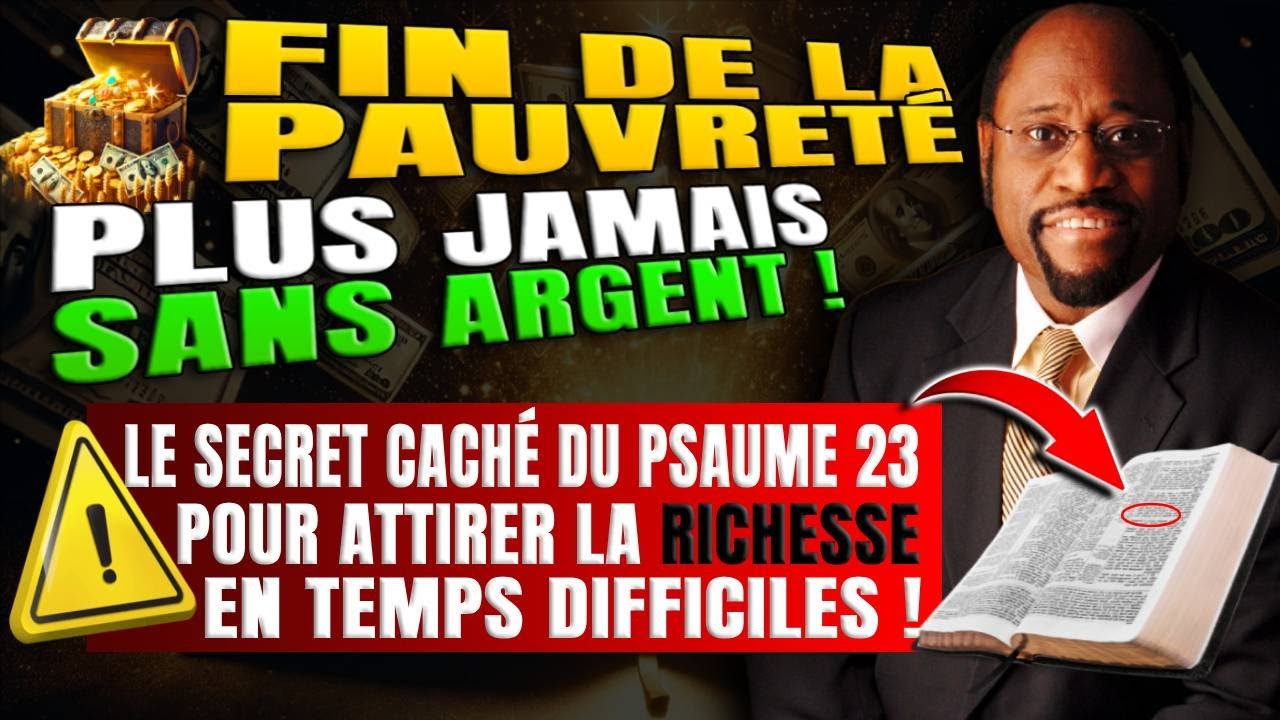 SECRET INTERDIT du Psaume 23 Pour Attirer BEAUCOUP D'ARGENT en Périodes de Crise (RÉSULTAT IMMÉDIAT)