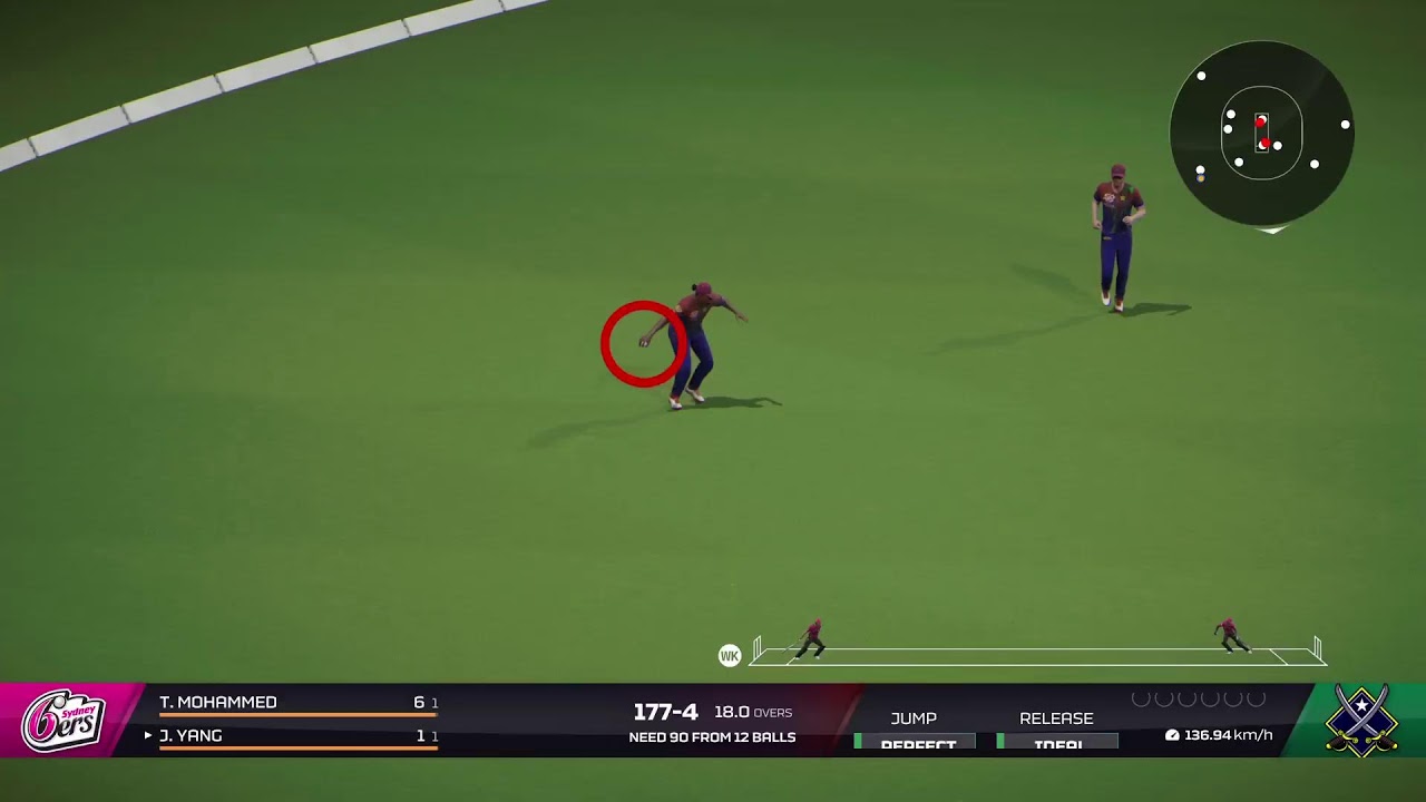 SYDNEY SIXERS VS PATTOKI WARRIORS - T20 MATCH Cricket_26Gameplay