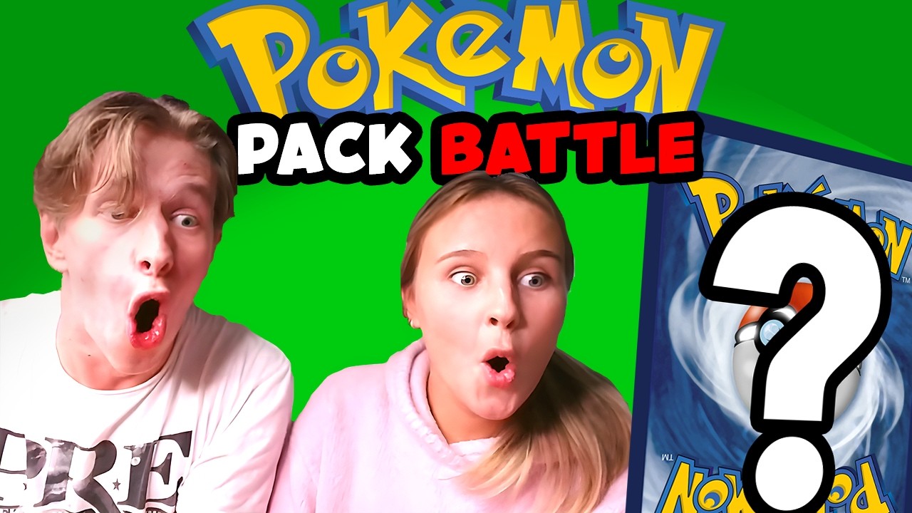 Pokemon Pack Battle med Galna Straff!