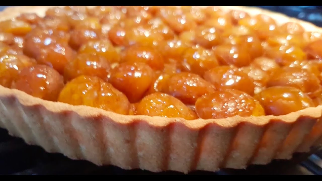 Délicieuse Tarte À La Mirabelle Avec Pâte Maison  طورطة  فواكه مع عجينة حلوة نتاع الدار