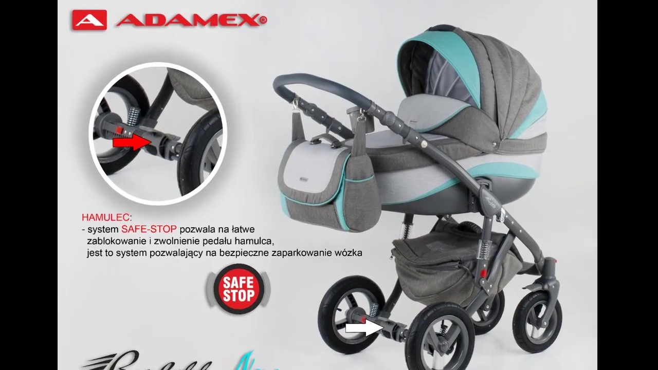Wózek Adamex  Barletta New - prezentacja