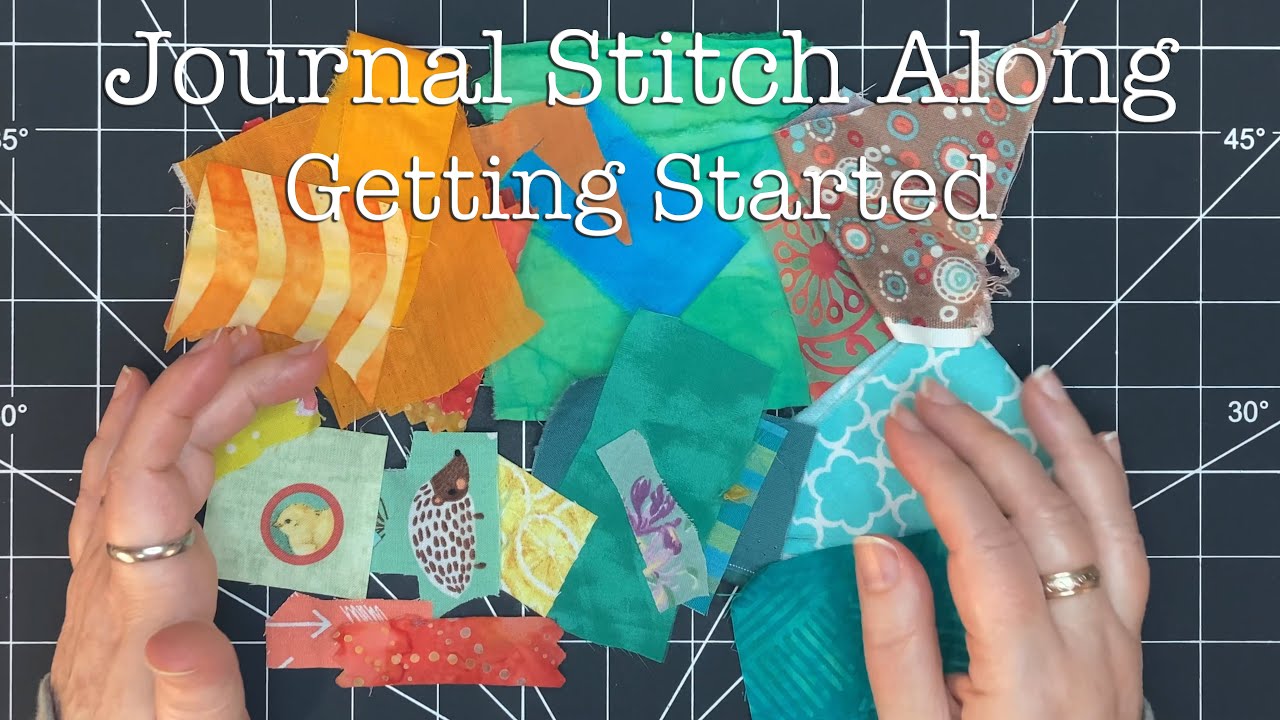 Journal Stitch Along 1 Gather Supplies and Choose Your Format