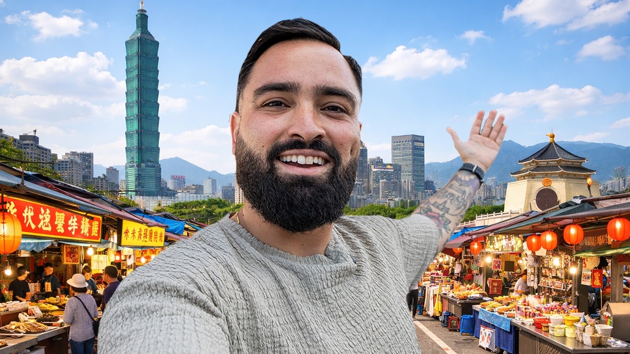 My First Day in Taipei... Honestly I'm Shocked! 🇹🇼