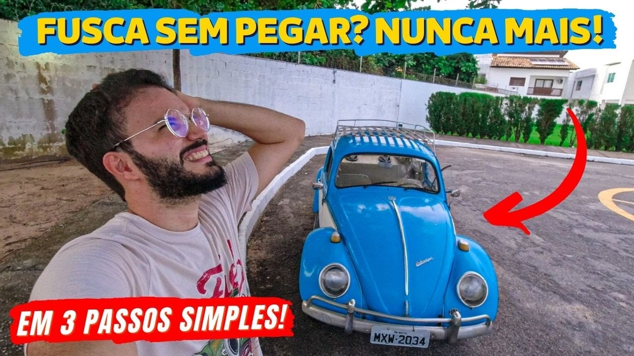 N&Atilde;O DEIXE SEU FUSCA PARADO ANTES DE VER ESSE V&Iacute;DEO - PARA FUSQUINHAS DE FINAL DE SEMANA