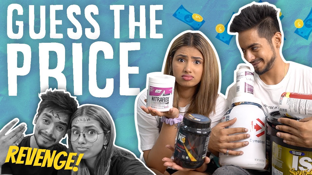 GUESS THE SUPPLEMENT PRICE 😏💵 | REVENGE TIME