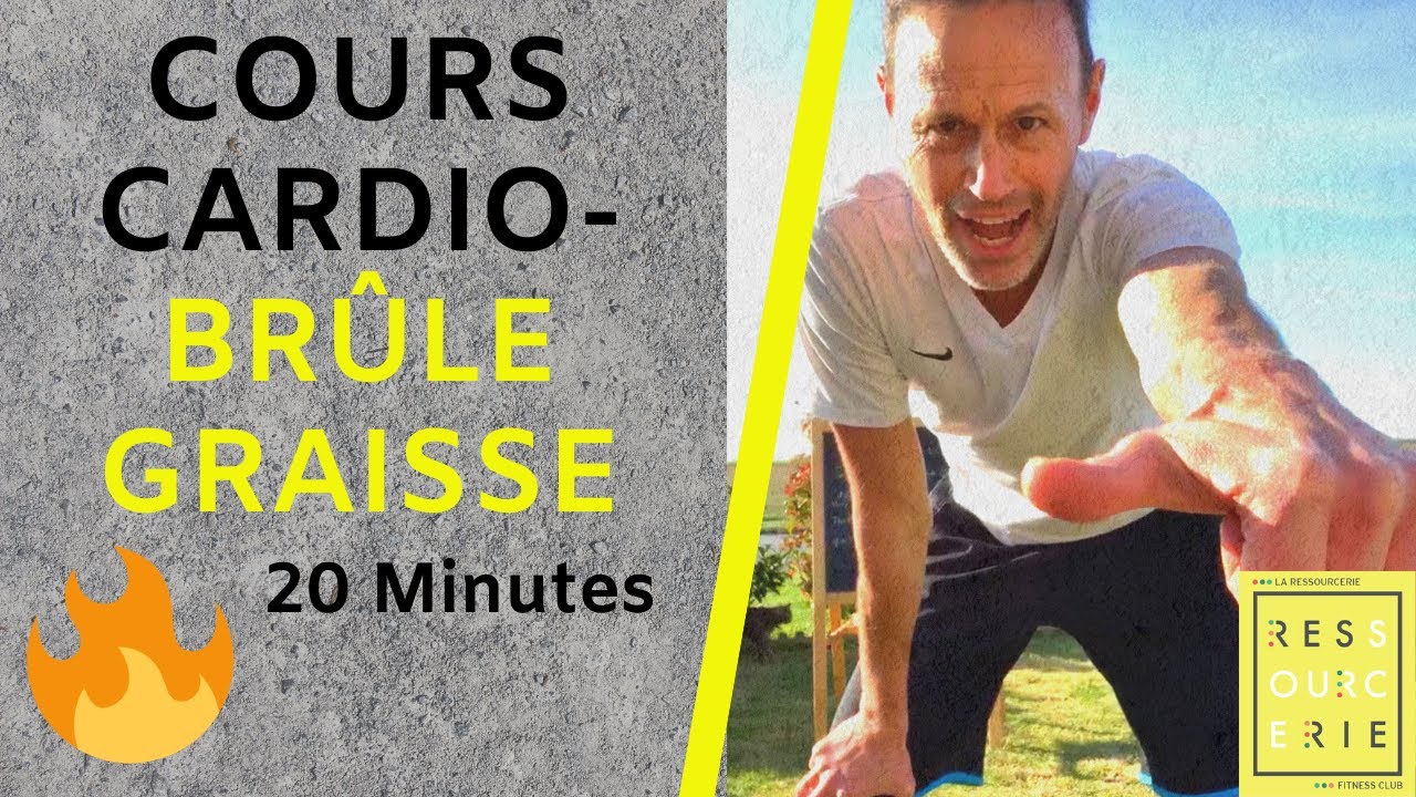COURS CARDIO A LA MAISON BRÛLE GRAISSE (19 minutes)