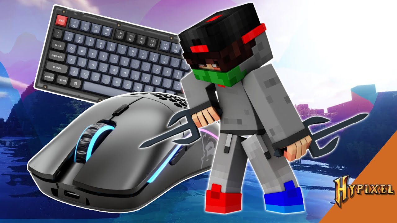Keyboard & Mouse Sounds ASMR | Hypixel Bedwars