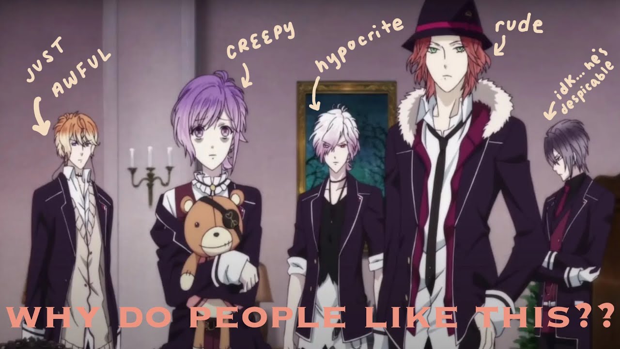 🩸diabolik lovers is the most disturbing anime i've ever watched🩸