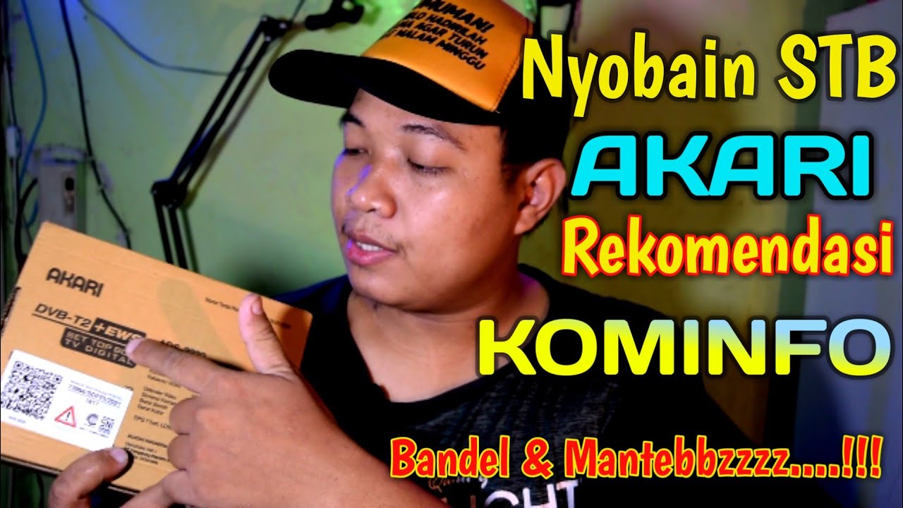Set top box rekomendasi kominfo❗ AKARI ADS-2230