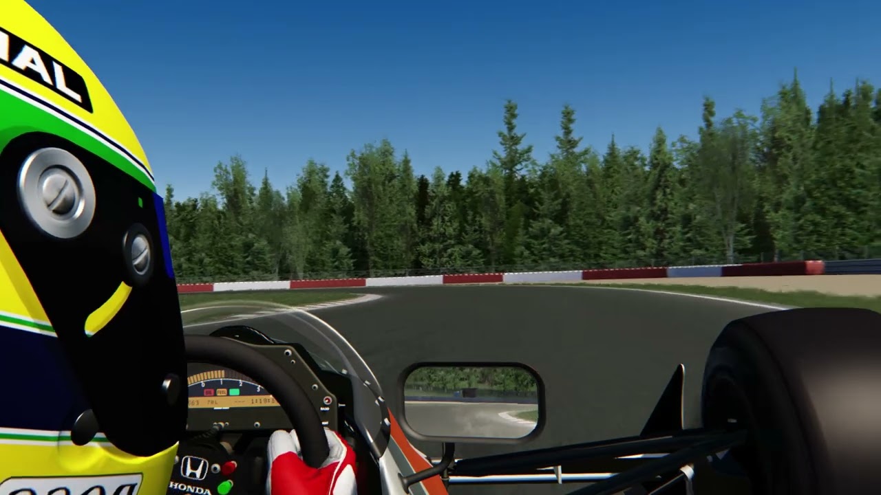 Ayrton Senna spa francorchamps 1993 onboard