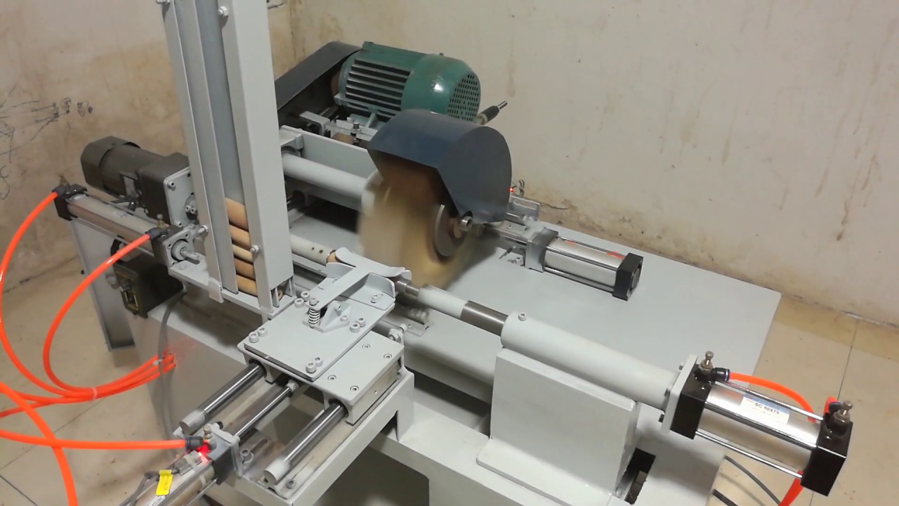 Wood handle auto polishing machine