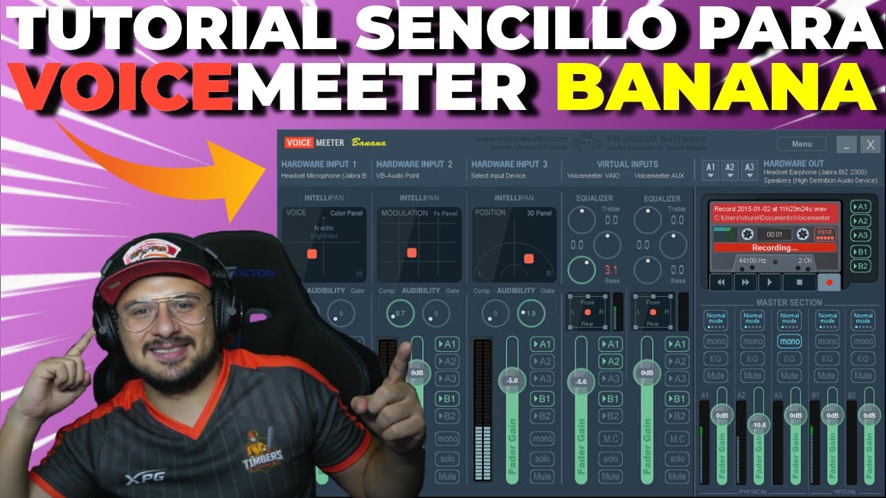 ¿Como Instalar y Configurar Voicemeeter Banana Rapido y Facil? | Tutorial en Español
