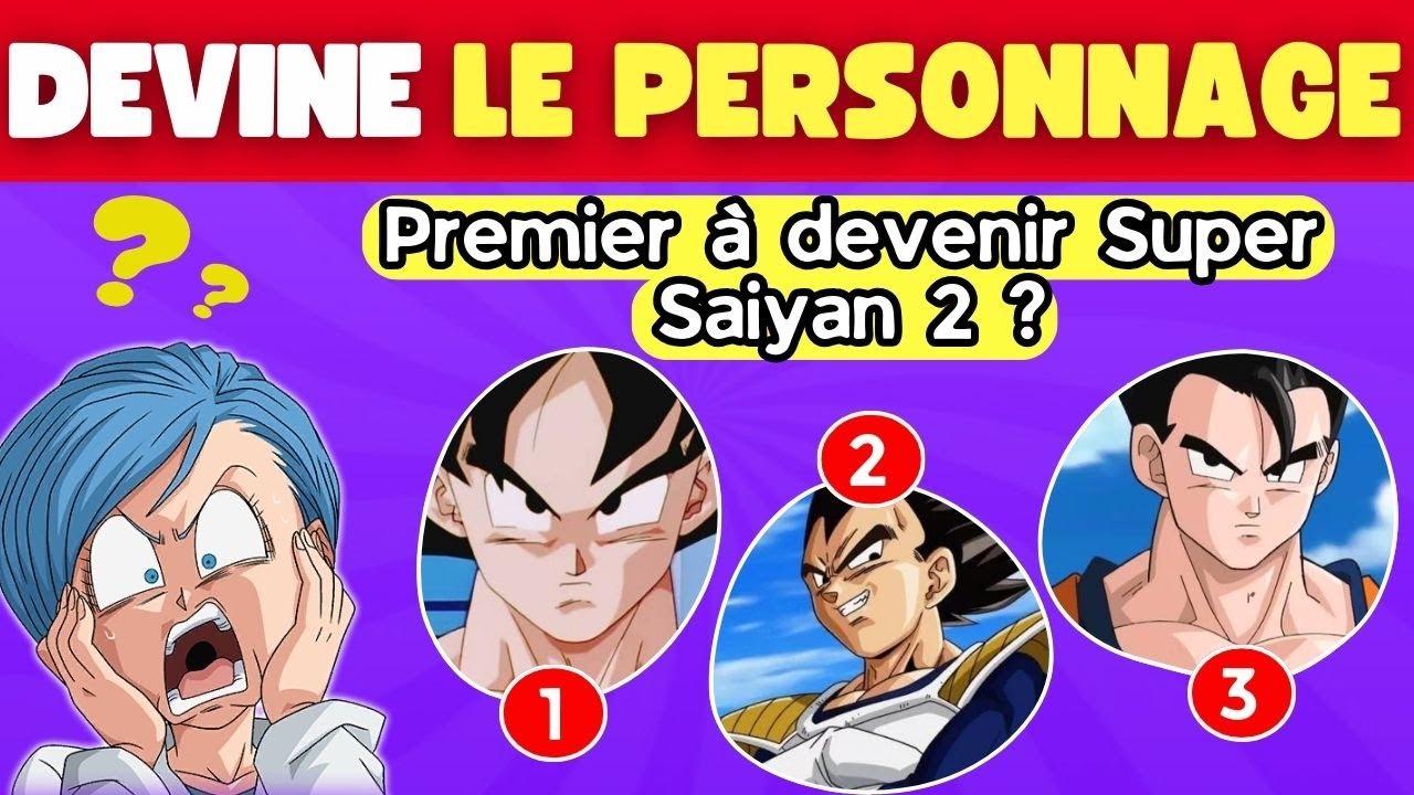 Quiz DRAGON BALL | Devine 50 personnages  [#dbz ]